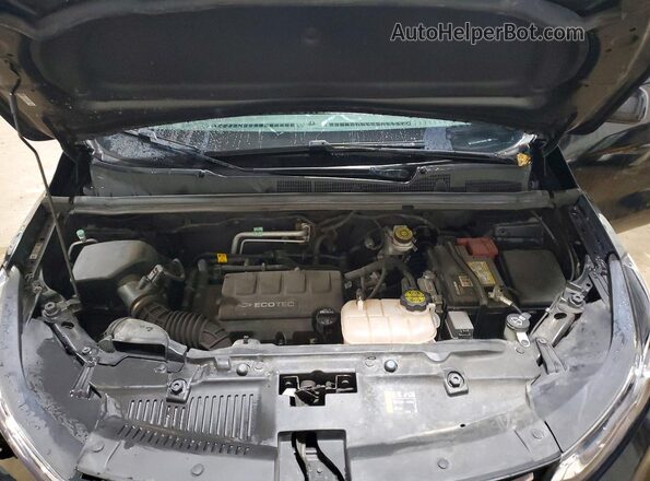 KL7CJKSB7LB088264 2020 CHEVROLET TRAX Black Widok komory silnika