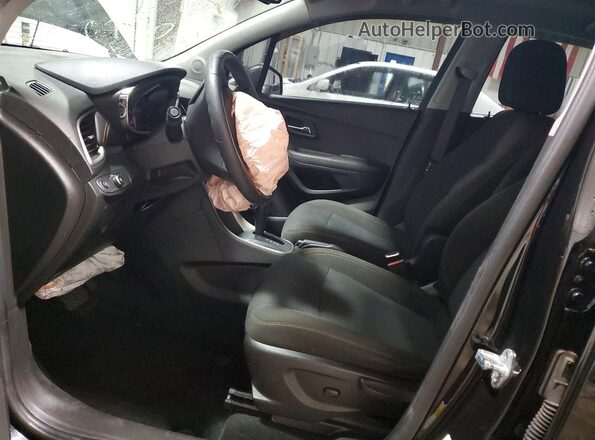 KL7CJKSB7LB088264 2020 CHEVROLET TRAX Black Widok wnętrza z przodu