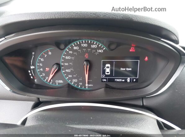 KL7CJKSB8LB057623 2020 CHEVROLET TRAX Black Вид задніх сидінь