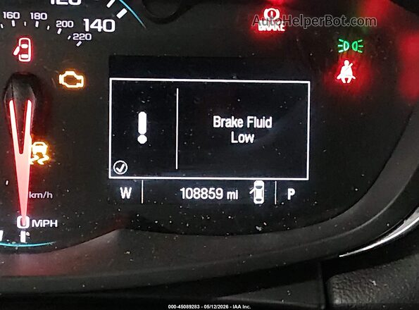 KL7CJKSB9HB193833 2017 CHEVROLET TRAX Silver 