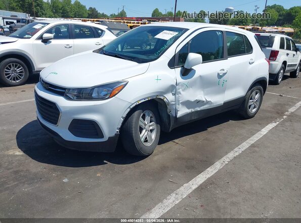 KL7CJKSB9LB065889 2020 CHEVROLET TRAX White Передня ліва чверть