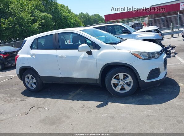 KL7CJKSB9LB065889 2020 CHEVROLET TRAX White Вид задньої частини салону