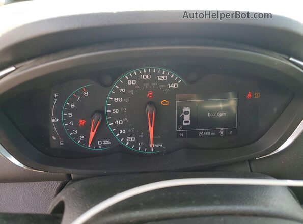 KL7CJKSBXJB723166 2018 CHEVROLET TRAX Silver 