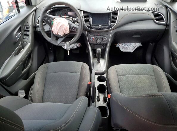 KL7CJKSM4NB530115 2022 CHEVROLET TRAX Black Вид панелі приладів
