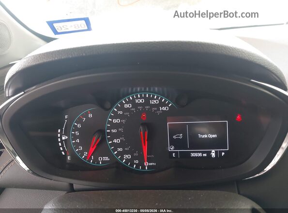 KL7CJLSB0KB920497 2019 CHEVROLET TRAX Gray Widok tylnych siedzeń