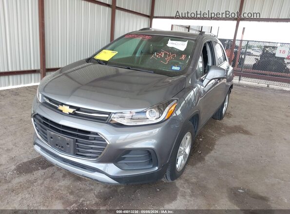 KL7CJLSB0KB920497 2019 CHEVROLET TRAX Gray Przód lewy