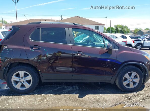 KL7CJLSB1MB307551 2021 CHEVROLET TRAX Burgundy Панорамний вид салону 360°
