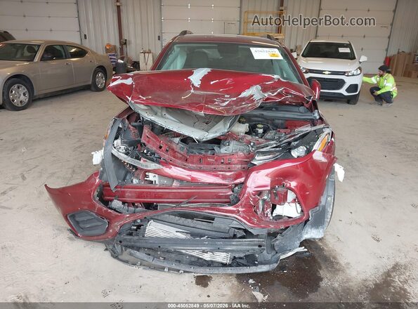 KL7CJLSB2MB321538 2021 CHEVROLET TRAX Red წინა ხედი