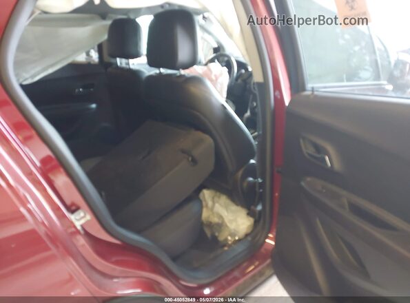 KL7CJLSB2MB321538 2021 CHEVROLET TRAX Red VIN კოდის სტიკერის ხედი