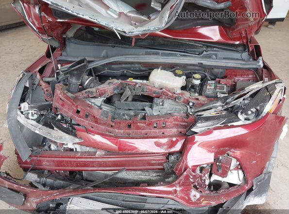 KL7CJLSB2MB321538 2021 CHEVROLET TRAX Red უკანა ხედი