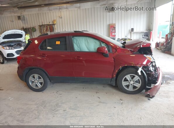 KL7CJLSB2MB321538 2021 CHEVROLET TRAX Red უკანა სალონის ხედი