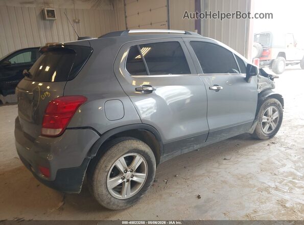 KL7CJLSB3KB942865 2019 CHEVROLET TRAX Gray Tył prawy