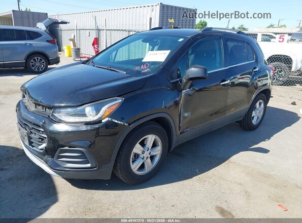 KL7CJLSB3KB943661 2019 CHEVROLET TRAX Black წინა მარცხენა ხედი სამი მეოთხედიდან