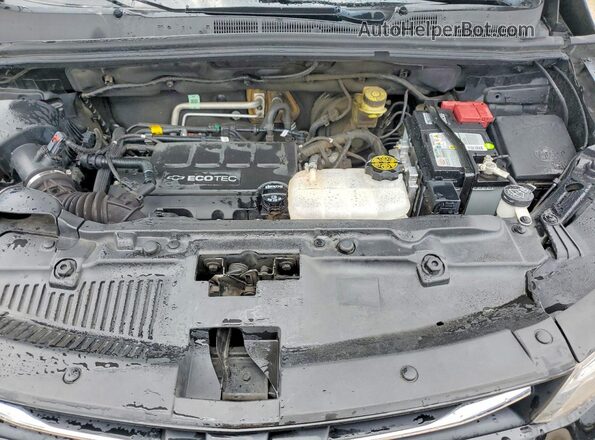 KL7CJLSB3LB064467 2020 CHEVROLET TRAX Черный Вид подкапотного пространства