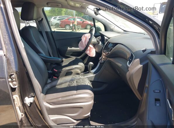 KL7CJLSB3LB317030 2020 CHEVROLET TRAX Black Widok wnętrza z przodu