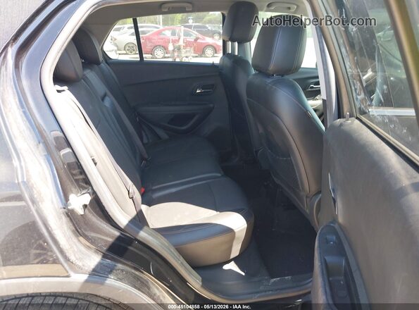 KL7CJLSB3LB317030 2020 CHEVROLET TRAX Black Widok naklejki z numerem VIN