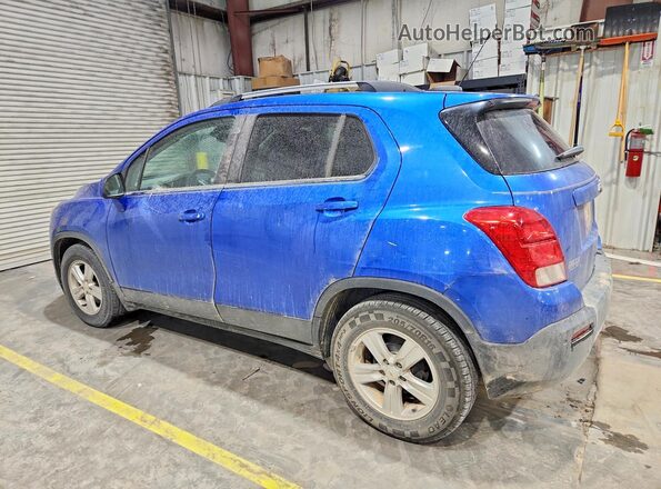 KL7CJLSB4GB758378 2016 CHEVROLET TRAX Blue Задня ліва чверть
