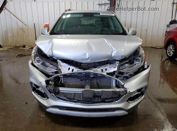 KL7CJLSB4JB562559 2018 CHEVROLET TRAX Silver 