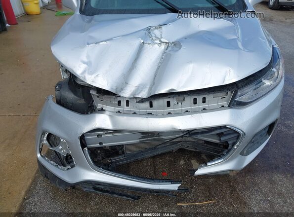 KL7CJLSB4KB845223 2019 CHEVROLET TRAX Silver წინა ხედი