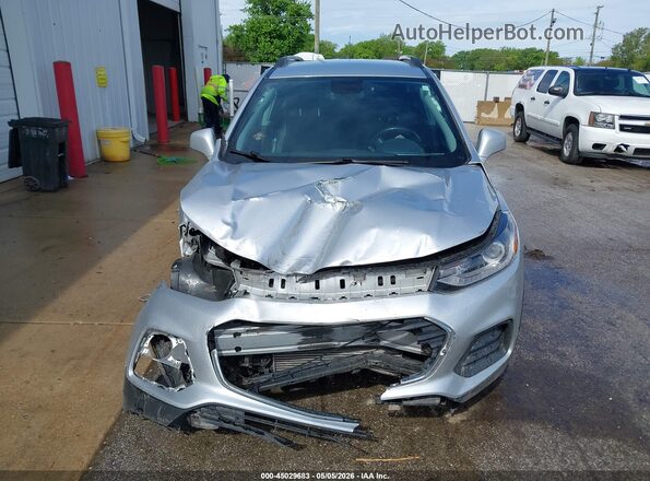 KL7CJLSB4KB845223 2019 CHEVROLET TRAX Silver უკანა სალონის ხედი