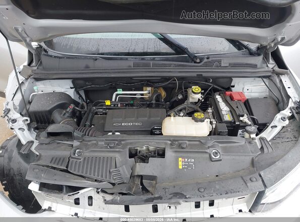 KL7CJLSB4KB845223 2019 CHEVROLET TRAX Silver უკანა ხედი