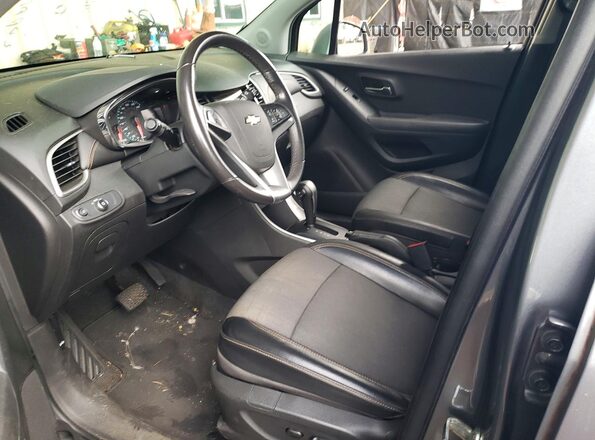 KL7CJLSB4KB903850 2019 CHEVROLET TRAX Gray 