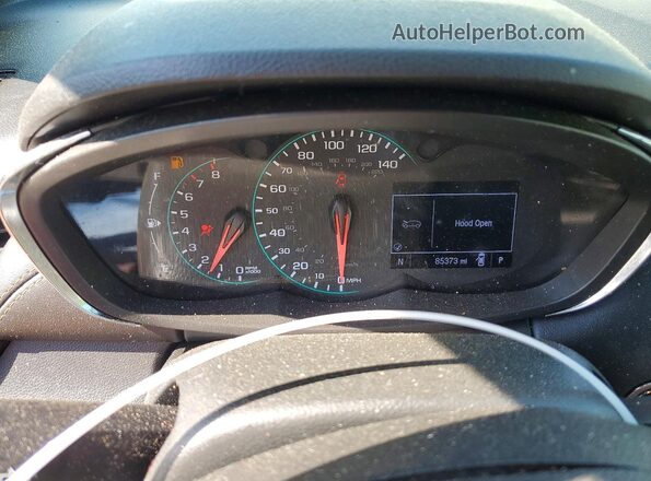 KL7CJLSB4LB007632 2020 CHEVROLET TRAX White Սարքավորումների վահանակի տեսք