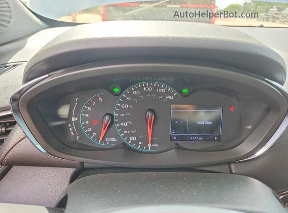 KL7CJLSB4LB038444 2020 CHEVROLET TRAX Серебряный Вид щитка приборов