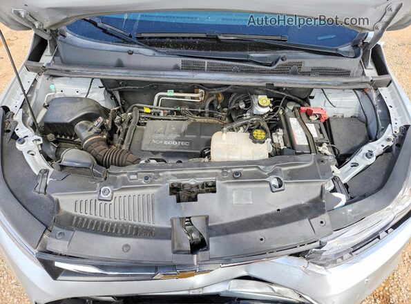 KL7CJLSB4LB038444 2020 CHEVROLET TRAX Серебряный Вид подкапотного пространства