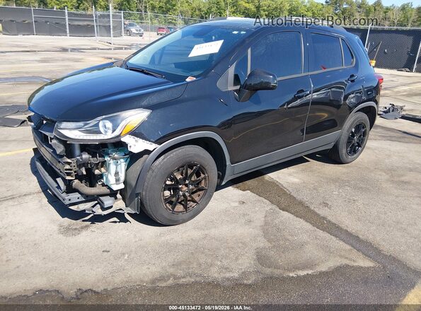 KL7CJLSB4MB308354 2021 CHEVROLET TRAX Black Передня ліва чверть