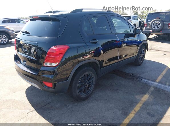KL7CJLSB4MB308354 2021 CHEVROLET TRAX Black Задня права чверть