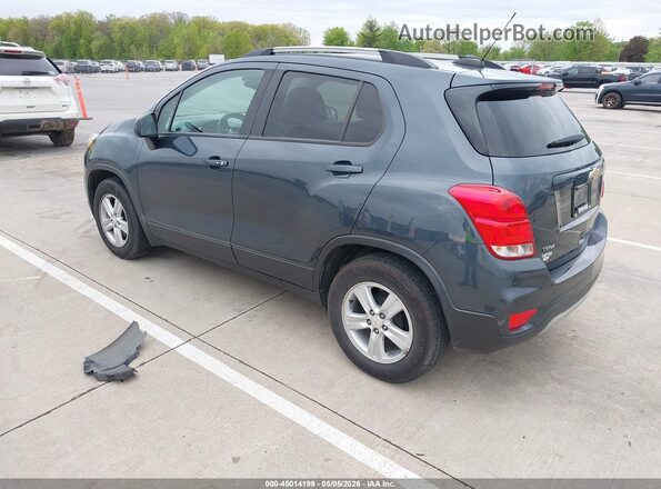 KL7CJLSB4MB313991 2021 CHEVROLET TRAX Gray 