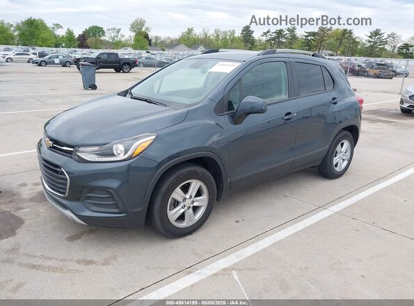 KL7CJLSB4MB313991 2021 CHEVROLET TRAX Gray 