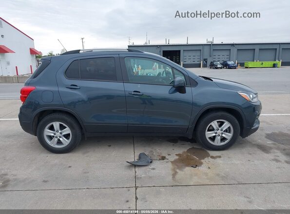 KL7CJLSB4MB313991 2021 CHEVROLET TRAX Gray 