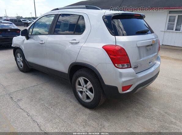KL7CJLSB4MB359899 2021 CHEVROLET TRAX Silver 