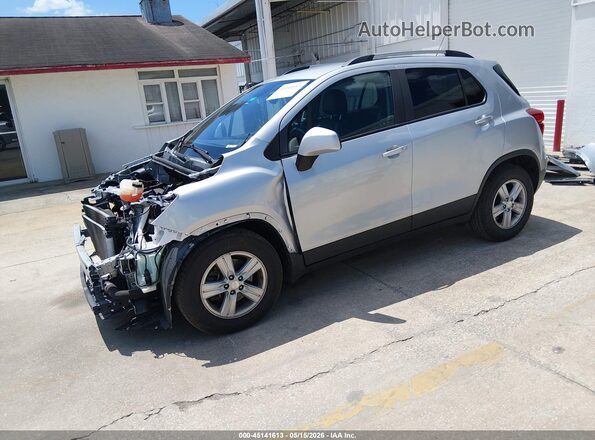 KL7CJLSB4MB359899 2021 CHEVROLET TRAX Silver 