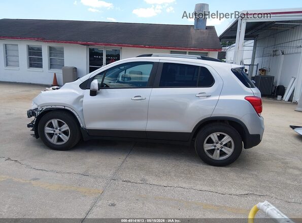 KL7CJLSB4MB359899 2021 CHEVROLET TRAX Silver 