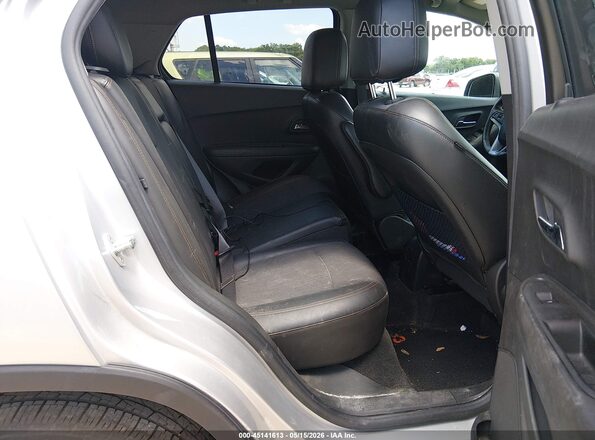 KL7CJLSB4MB359899 2021 CHEVROLET TRAX Silver 