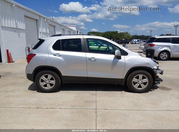 KL7CJLSB4MB359899 2021 CHEVROLET TRAX Silver 