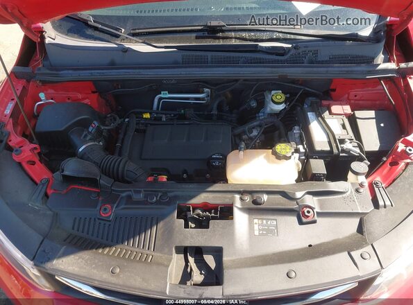 KL7CJLSB5LB341362 2020 CHEVROLET TRAX Red Rear view
