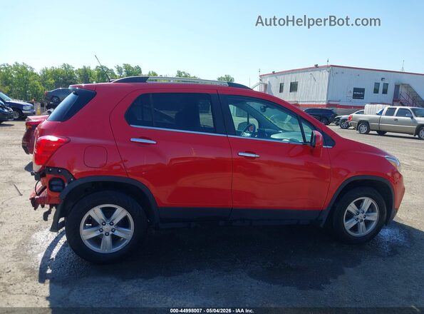 KL7CJLSB5LB341362 2020 CHEVROLET TRAX Red Rear interior view