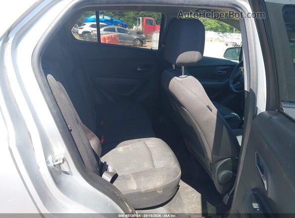 KL7CJLSB6GB673218 2016 CHEVROLET TRAX Silver 