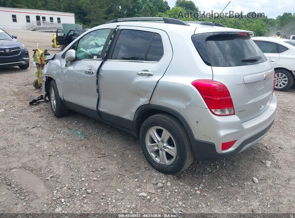 KL7CJLSB6JB651985 2018 CHEVROLET TRAX Silver უკანა მარცხენა