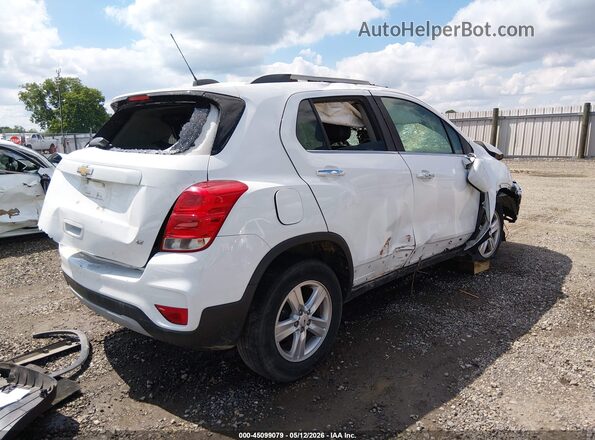 KL7CJLSB6KB738156 2019 CHEVROLET TRAX White Rear right