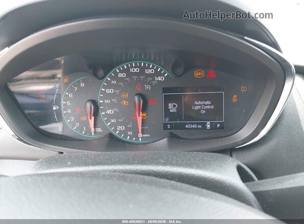 KL7CJLSB6KB842503 2019 CHEVROLET TRAX White Widok tylnych siedzeń