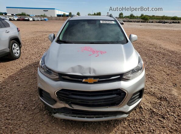 KL7CJLSB6KB960793 2019 CHEVROLET TRAX Silver Front view