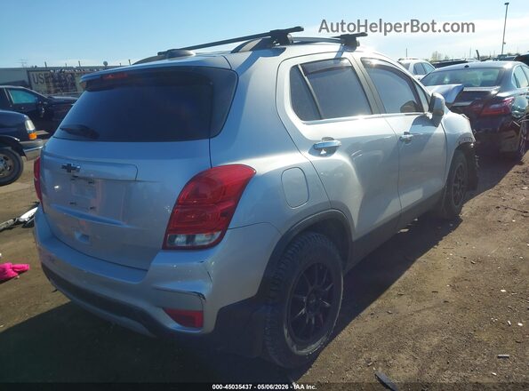 KL7CJLSB6LB007227 2020 CHEVROLET TRAX Silver Tył prawy
