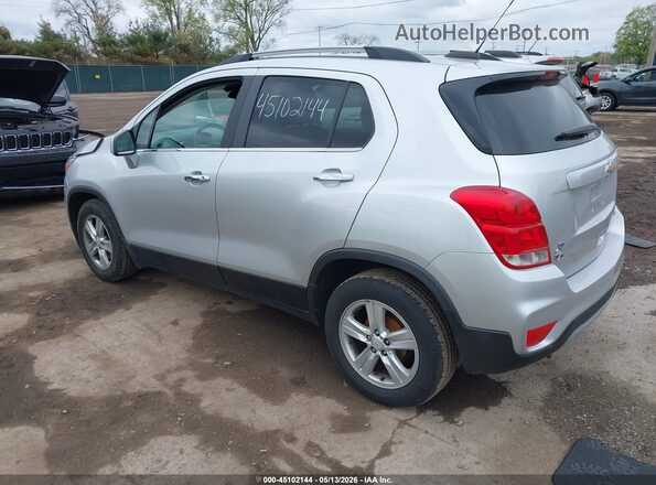 KL7CJLSB7KB751286 2019 CHEVROLET TRAX Silver Հետևի ձախ