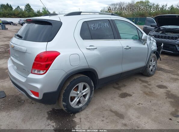 KL7CJLSB7KB751286 2019 CHEVROLET TRAX Silver Հետևի աջ