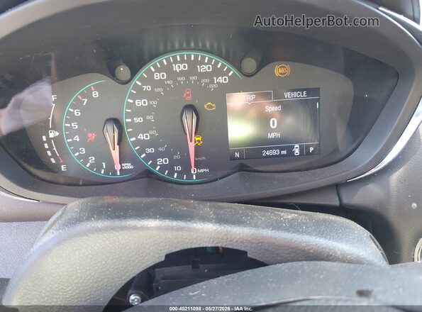 KL7CJLSB7LB332176 2020 CHEVROLET TRAX Silver Widok tylnych siedzeń